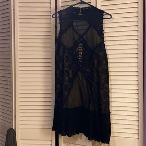 Free People Black Dress
